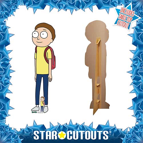 Morty Smith Rick and Morty Lifesize Cardboard Cutout 165cm Product Gallery Image
